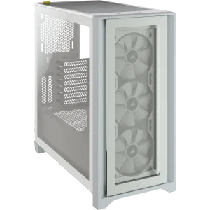 Corsair iCUE 4000X RGB TG (Mid-Tower) White Edition – ATX (18) Corsair iCUE 4000X RGB TG (Mid-Tower) White Edition – ATX (18)