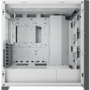 Corsair iCUE 5000X RGB TG (Mid-Tower) White Edition – ATX (4)