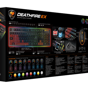 Cougar DEATHFIRE EX Gaming Gear Combo (16)