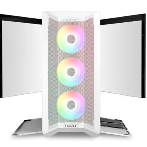 Lian Li Lancool II Mesh RGB (Mid-Tower) White Edition – ATX (2)