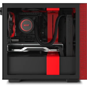 NZXT H210 (Mini-ITX) Black + Red Edition – ITX (2)