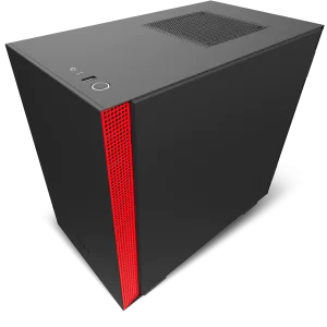 NZXT H210 (Mini-ITX) Black + Red Edition – ITX (5)