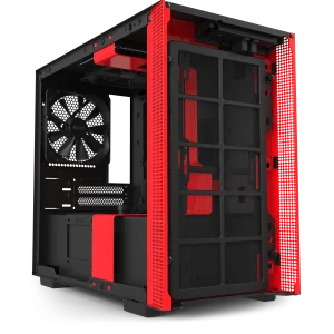 NZXT H210 (Mini-ITX) Black + Red Edition – ITX (6)