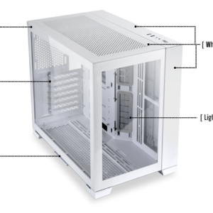 PC-O11 Dynamic Mini (Mid-Tower) – White Edition – ATX (4)