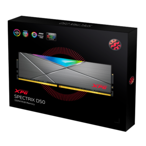 XPG Spectrix D50 RGB 16GB (2X8GB) DDR4 3200MHz (Black) (4)