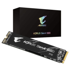 Aorus 1TB NVMe PCIe Gen4x4 M.2 SSD without Heatsink (1)