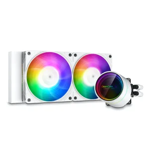 DeepCool CASTLE 240EX A-RGB White Edition (1)