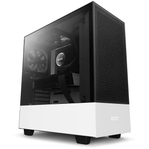 NZXT H510 Flow (Mid-Tower) White Edition – ATX (1)