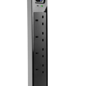 Targus SmartSurge 4 with 2 USB Ports (Black) (4)