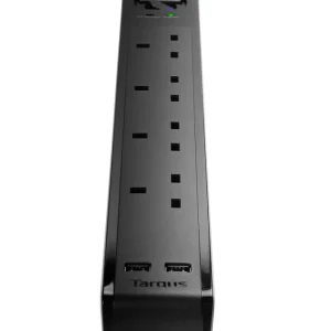 Targus SmartSurge 4 with 2 USB Ports (Black) (5)