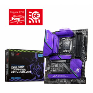 MSI MAG B660 Tomahawk WiFi EVA e-Project (ATX) – LGA1700 (1) MSI MAG B660 Tomahawk WiFi EVA e-Project (ATX) – LGA1700 (1)
