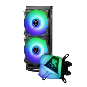 MSI MAG CORELIQUID C240 EVA e-PROJECT AIO CPU Cooler (4) MSI MAG CORELIQUID C240 EVA e-PROJECT AIO CPU Cooler (4)